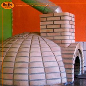 Forno a lenha Iglú para pizzaria