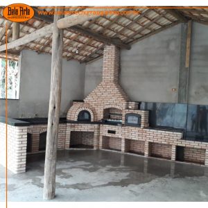 kit 4x1 churrasqueira forno de ferro fundido fogão a lenha forno iglú