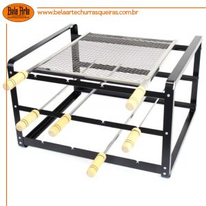 Grill manual preto