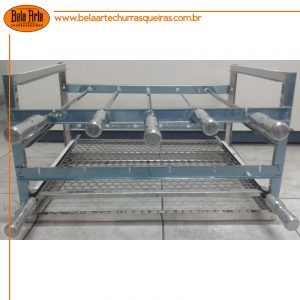 Grill manual em inox